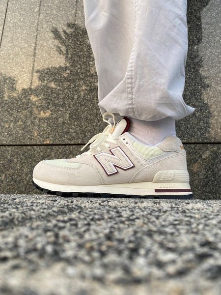 New Balance 574 Beige Dark Red 9914-36 фото