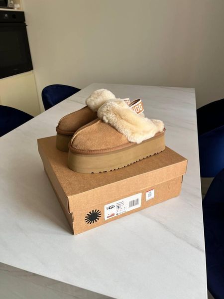 UGG Funkette Slipper Platform Camel 11762-36 фото