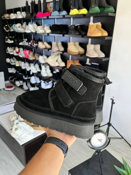 UGG Neumel Platform Black 9918-36 фото