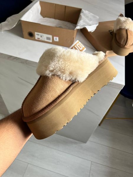 UGG Funkette Slipper Platform Camel 11762-36 фото