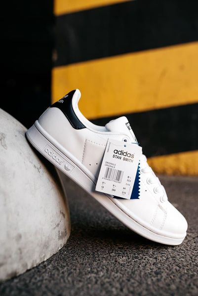 Adidas Stan Smith White Black 2849-36 фото