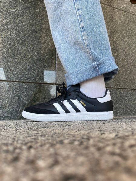 Adidas Samba Low Black White 9625-36 фото