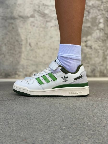 Adidas New Forum White Green 2450-36 фото