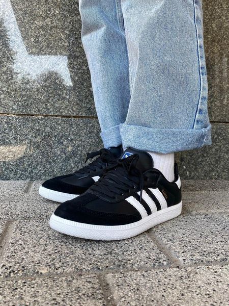 Adidas Samba Low Black White 9625-36 фото