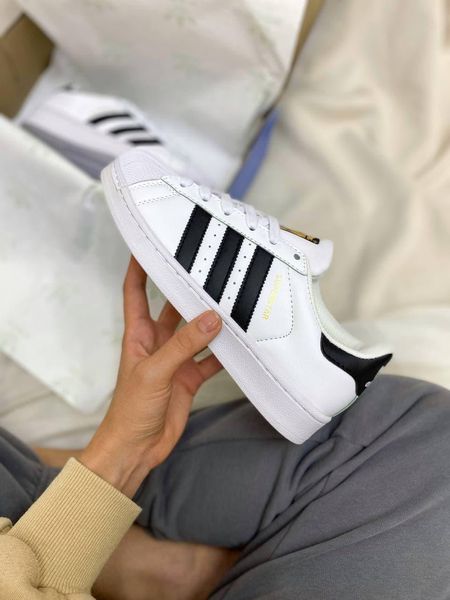 Adidas Superstar White Black 2873-36 фото