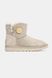 Ugg Mini Bailey Button Light Grey 10130-36 фото 1