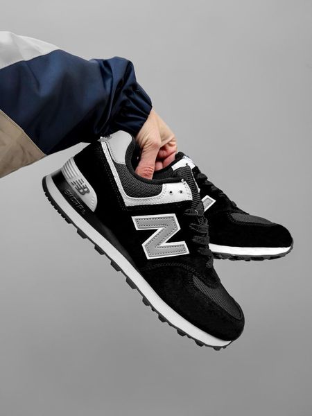 New Balance 574 Black/White 10988-36 фото