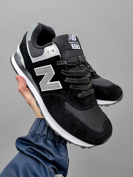 New Balance 574 Black/White 10988-36 фото