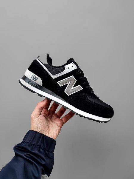 New Balance 574 Black/White 10988-36 фото