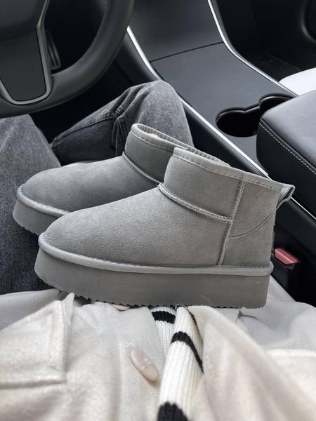 Ugg Ultra Mini Platform Grey 2.0 10138-36 фото