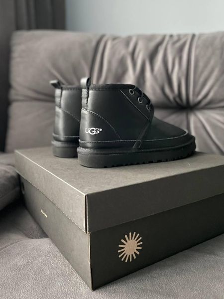 UGG Neumel Leather Black 5246-36 фото