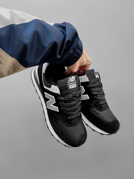 New Balance 574 Black/White 10988-36 фото