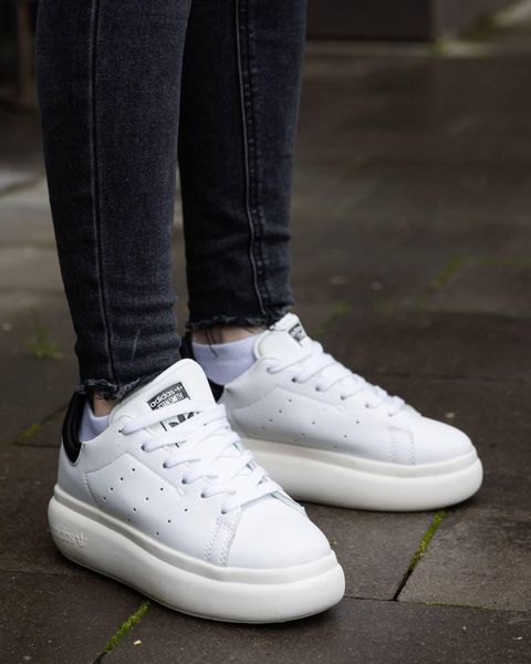 Adidas Stan Smith PF White Black 11677-36 фото