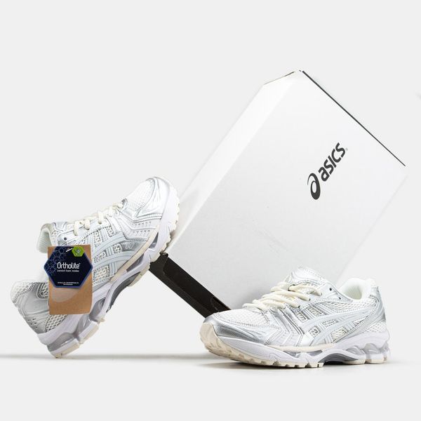 Asics Gel-Kayano 14 White Silver 9074-36 фото