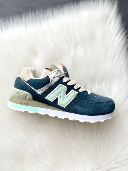 New Balance 574 Blue Turquoise 7128-36 фото