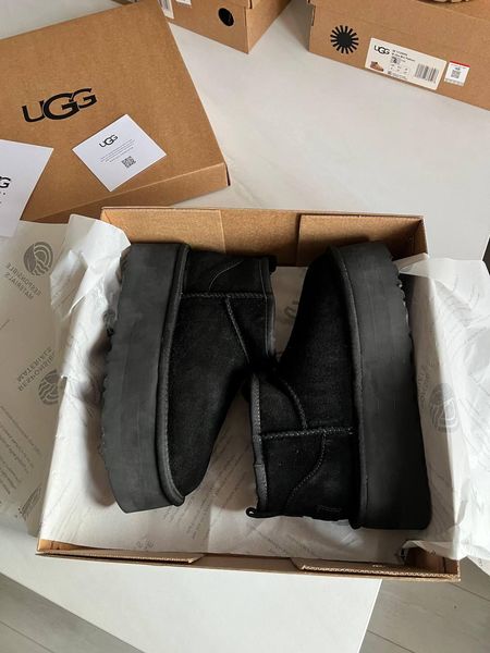 UGG Ultra Mini Platform Black V5 11861-36 фото