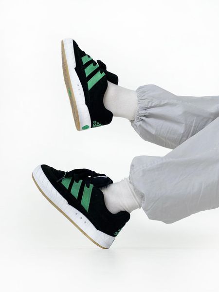 Adidas Adimatic Black White Green 10453-36 фото