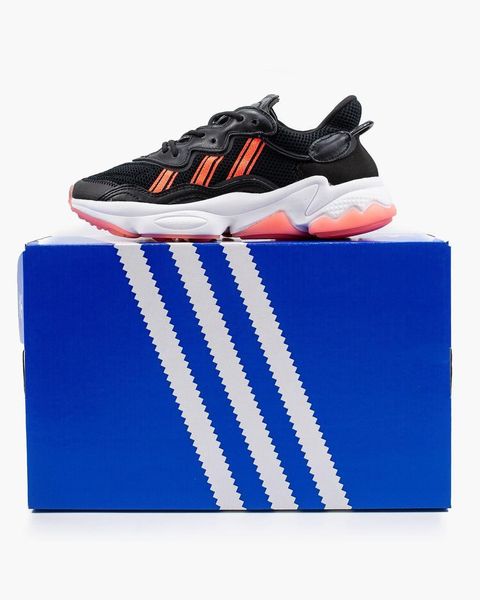 Adidas Ozweego Adiprene Pride Black White Pink 2721-36 фото