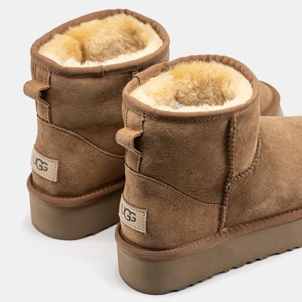 UGG Ultra Mini Platform Brown v2 9882-36 фото