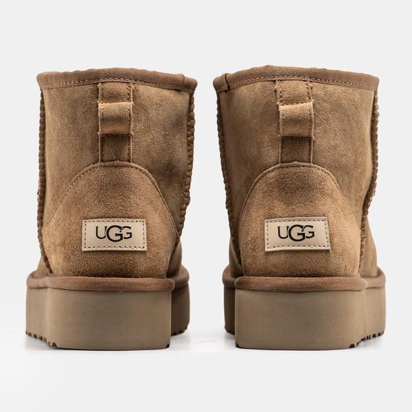 UGG Ultra Mini Platform Brown v2 9882-36 фото