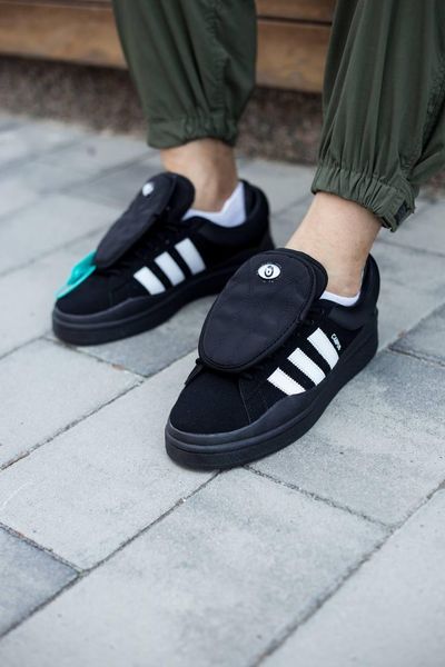 Adidas Campus x Bad Bunny Black White 9394-36 фото