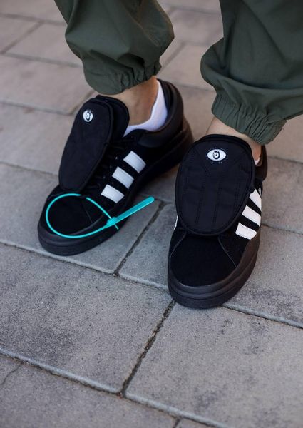 Adidas Campus x Bad Bunny Black White 9394-36 фото