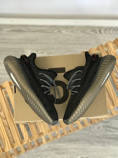 Adidas Yeezy Boost 350 V2 Black (Полный рефлектив) 6137-36 фото