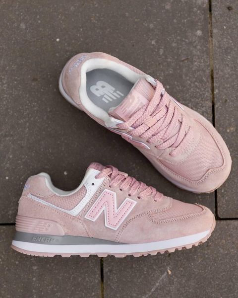 New Balance 574 Pink White v2 11634-36 фото