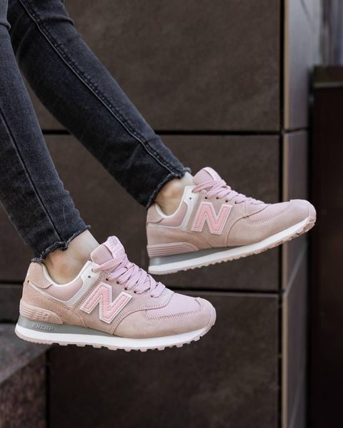 New Balance 574 Pink White v2 11634-36 фото