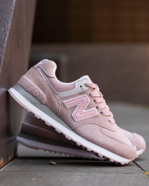 New Balance 574 Pink White v2 11634-36 фото