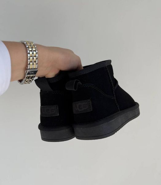 UGG Ultra Mini Black (Замша) 5401-36 фото