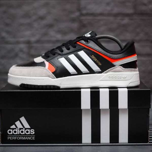 Adidas Drop Step Black White Red 8982-44 фото