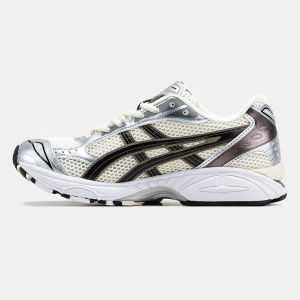 Asics Gel-Kayano 14 White Silver Black V2 11408-36 фото