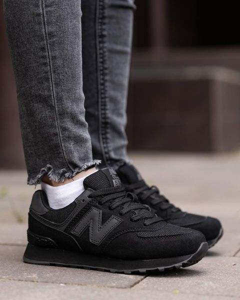 New Balance 574 Total Black 11631-36 фото