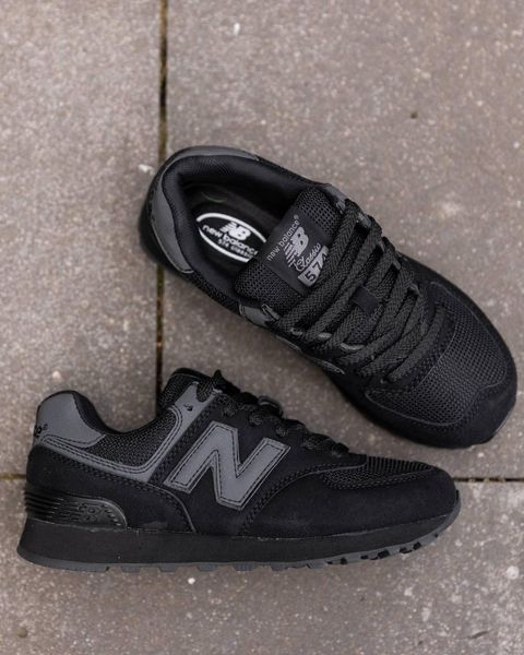 New Balance 574 Total Black 11631-36 фото