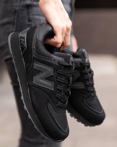 New Balance 574 Total Black 11631-36 фото