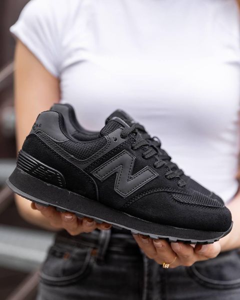 New Balance 574 Total Black 11631-36 фото