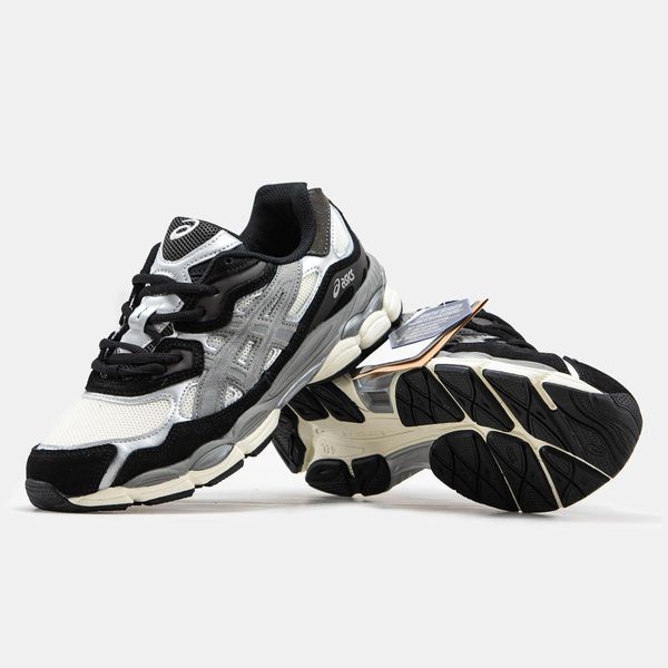 Asics Gel-NYC Grey White Black 11379-41 фото