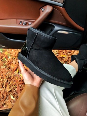 Ugg Black Metallic Suede 5359-36 фото