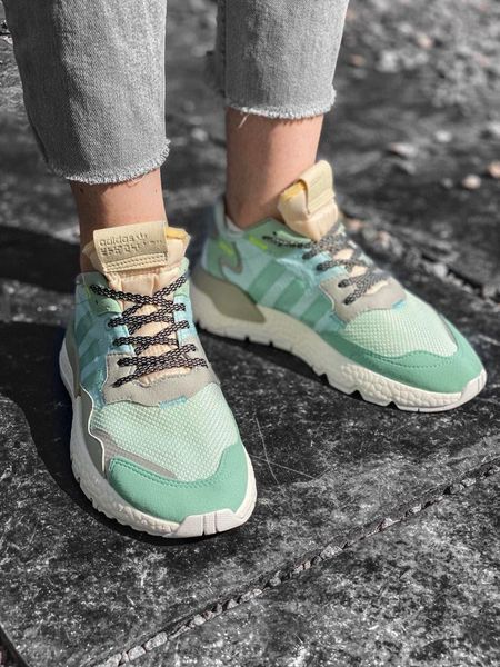 Adidas Nite Jogger Mint Grey White 2588-36 фото