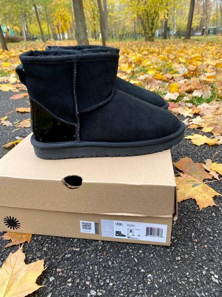 Ugg Black Metallic Suede 5359-36 фото