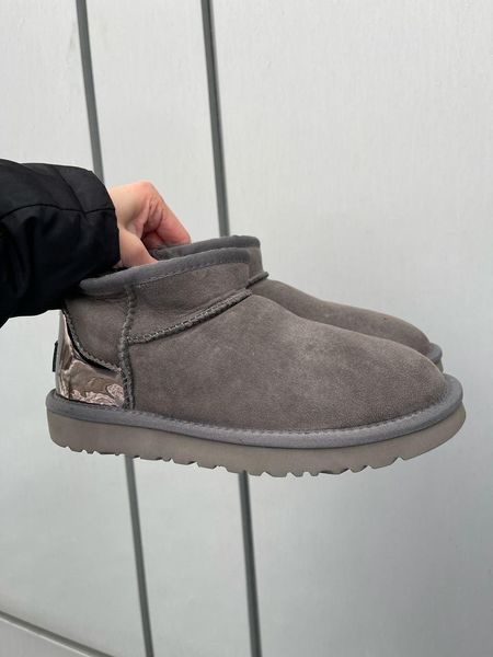 Ugg Ultra Mini Grey Silver 8769-36 фото