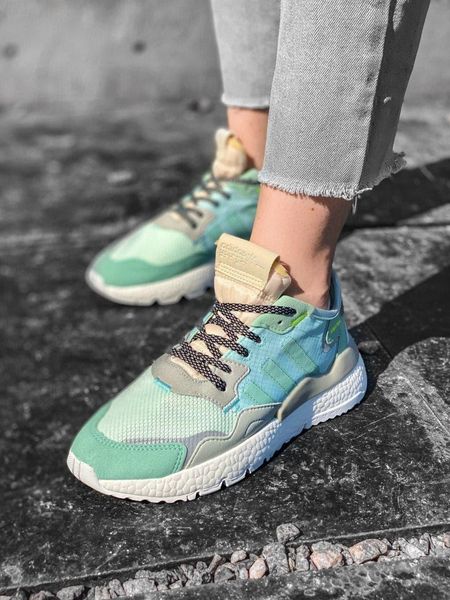 Adidas Nite Jogger Mint Grey White 2588-36 фото