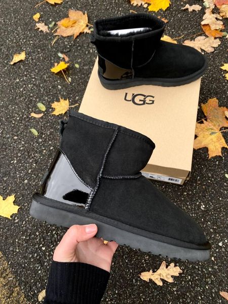 Ugg Black Metallic Suede 5359-36 фото