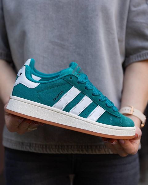 Adidas Campus Dark Green White v2 11709-36 фото