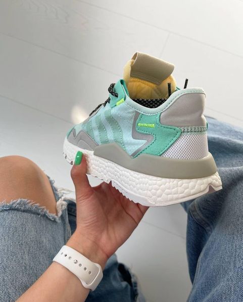 Adidas Nite Jogger Mint Grey White 2588-36 фото