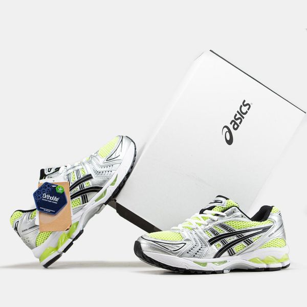 Asics Gel-Kayano 14 Green Silver 9075-36 фото