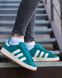 Adidas Campus Dark Green White v2 11709-36 фото 1