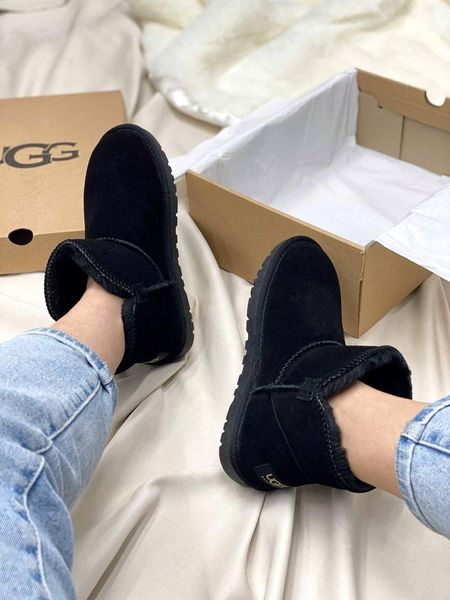 UGG Mini Bailey Button Black 6128-36 фото