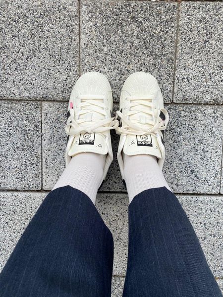 Adidas Superstar Cream Black Pink 9720-36 фото